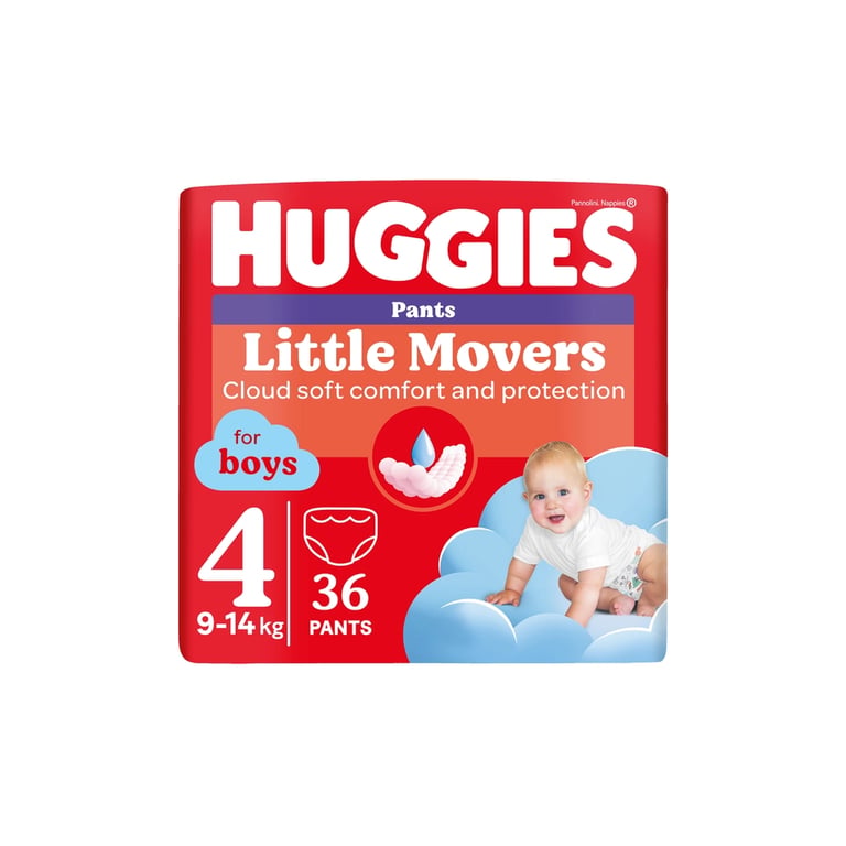 Підгузки Huggies Pants 4 (9-14 кг) для хлопчиків 36 шт (5029053564265) - фото 1