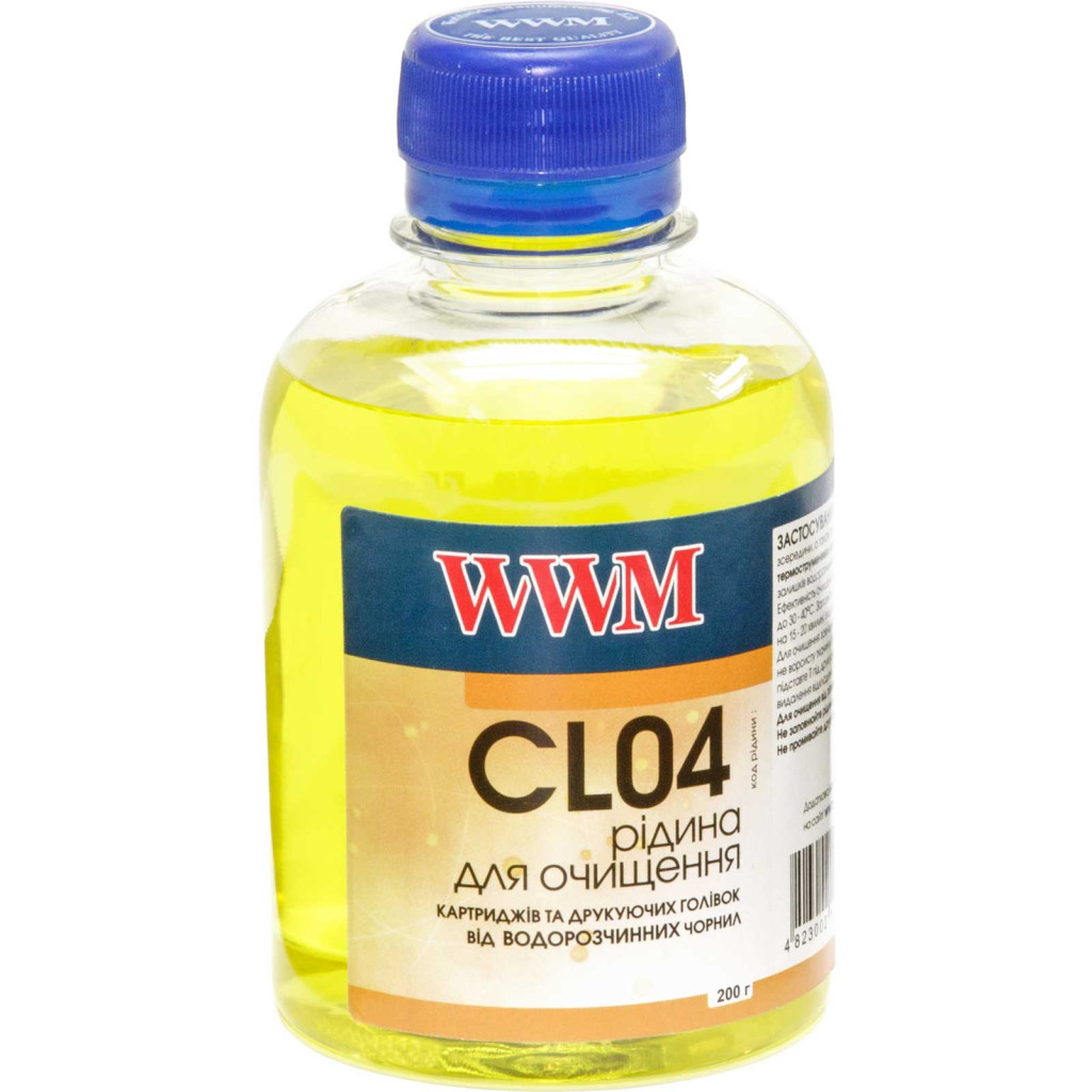 Рідина для очистки WWM for water-soluble /200г (CL04) - фото 1 Рідина для очистки WWM for water-soluble /200г (CL04) - фото 1