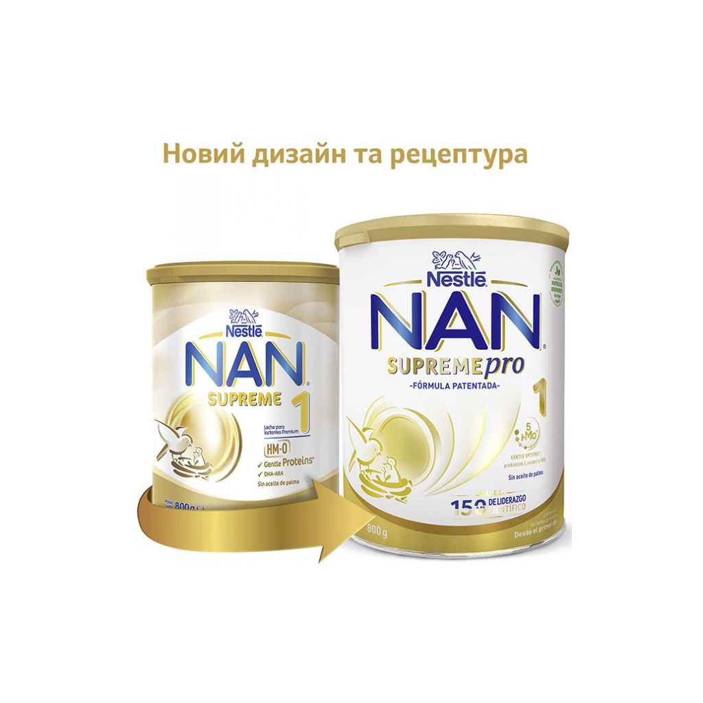 Дитяча суміш Nestle NAN Supreme Pro 1 з олігосахаридами та лактобактеріями +0 міс. 8 (7613035854444) - фото 2 Дитяча суміш Nestle NAN Supreme Pro 1 з олігосахаридами та лактобактеріями +0 міс. 8 (7613035854444) - фото 2