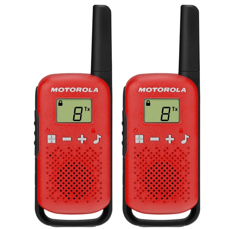Портативна рація Motorola TALKABOUT T42 Red Twin Pack (B4P00811RDKMAW) - фото 2