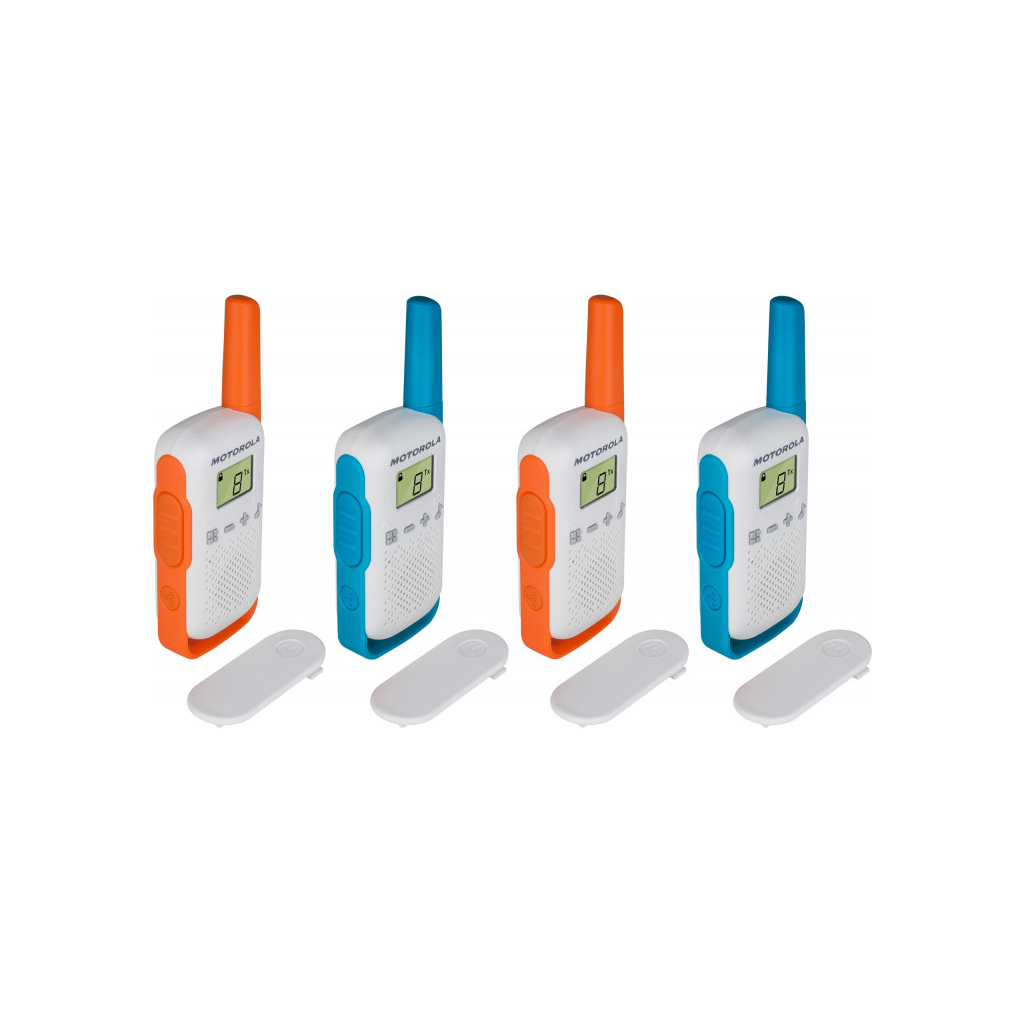 Портативна рація Motorola TALKABOUT T42 Quad Pack (B4P00811MDKMAQ) - фото 2 Портативна рація Motorola TALKABOUT T42 Quad Pack (B4P00811MDKMAQ) - фото 2