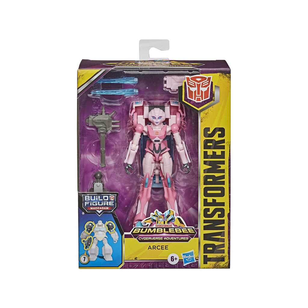 Трансформер Hasbro Transformers Cyberverse Deluxe Арсі 14 см (6284305) - фото 2 Трансформер Hasbro Transformers Cyberverse Deluxe Арсі 14 см (6284305) - фото 2