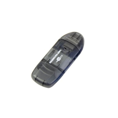 Зчитувач флеш-карт ST-Lab SD/ SDHC/ MMC /RS-MMC (U-371 black) - фото 1
