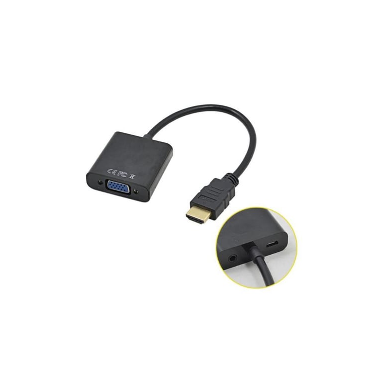 Перехідник ST-Lab HDMI male to VGA F (з кабелями аудіо і живлення від USB) (U-990) - фото 7