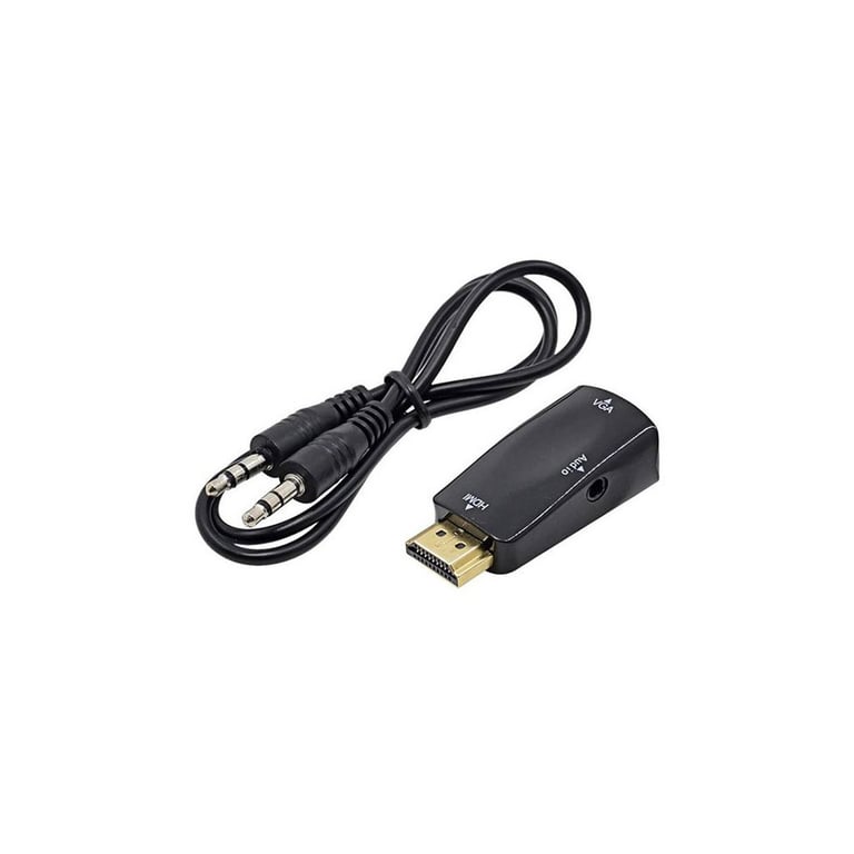 Перехідник ST-Lab HDMI male (PC/laptop) – VGA F(Monitor) (U-991 black)