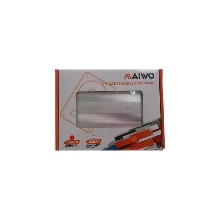 Кишеня зовнішня Maiwo K2501A-U2S silver - фото 4