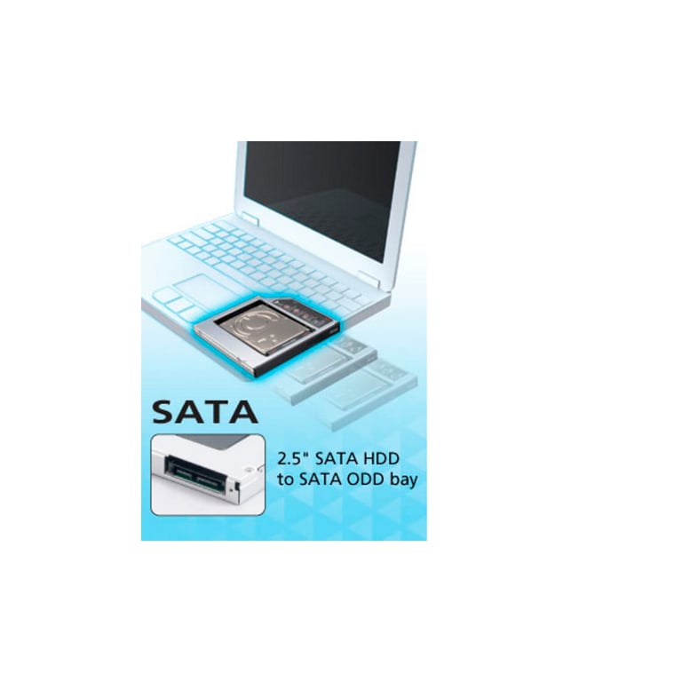 Фрейм-перехідник Maiwo 2,5" HDD/SSD SATA3 Macbook (Pro/Air) 13" 15" 17" (NSTOR-Macbook) - фото 8