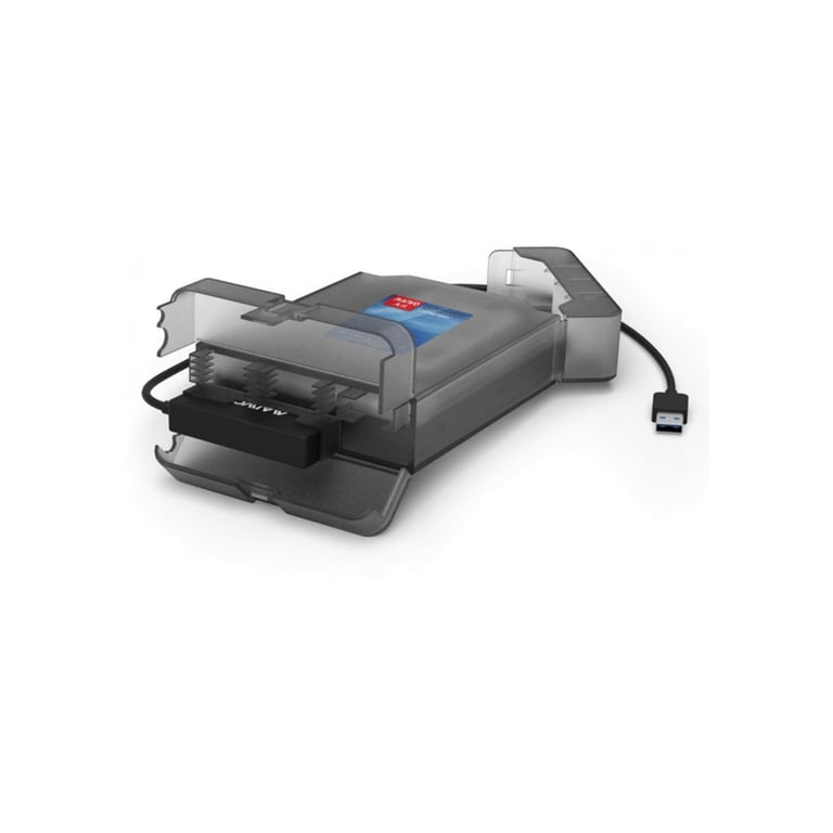 Кишеня зовнішня Maiwo K104A USB 3.0 - SATA III, с блоком питания 12В/2А (K10435) - фото 3