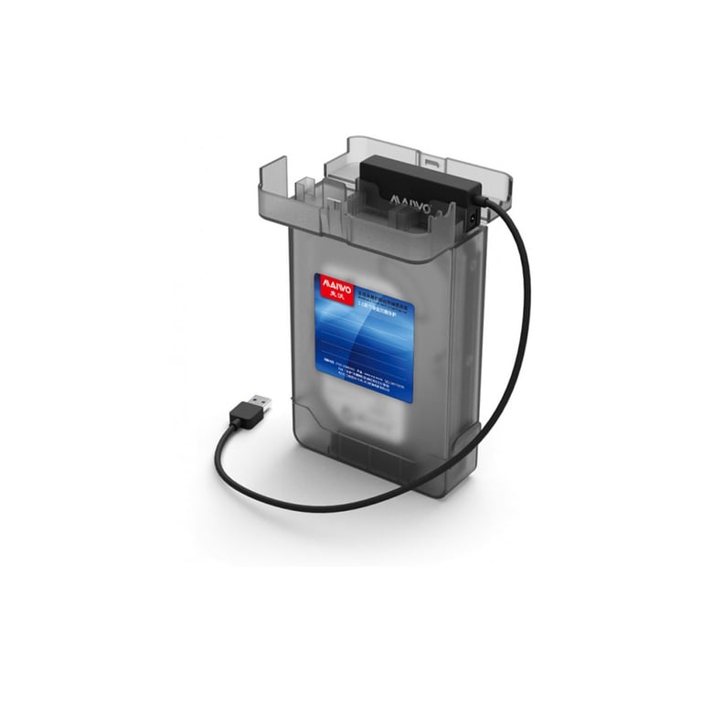 Кишеня зовнішня Maiwo K104A USB 3.0 - SATA III, с блоком питания 12В/2А (K10435) - фото 4