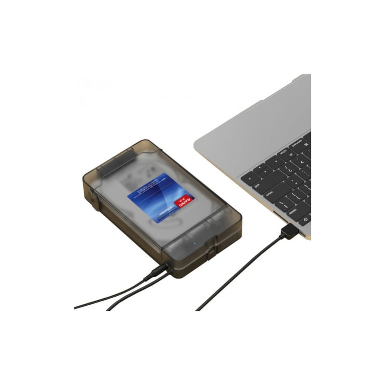 Кишеня зовнішня Maiwo K104A USB 3.0 - SATA III, с блоком питания 12В/2А (K10435) - фото 5