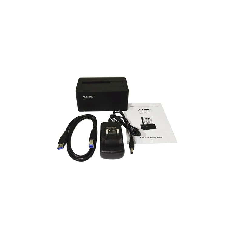 Док-станція для накопичувачів Maiwo HDD 2.5"/3.5" SATA/SSD USB 3.0 (K308P) - фото 7