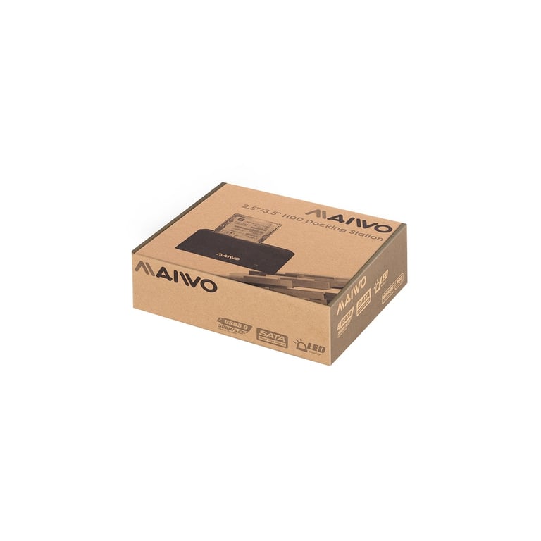 Док-станція для накопичувачів Maiwo HDD 2.5"/3.5" SATA/SSD USB 3.0 (K308P) - фото 8