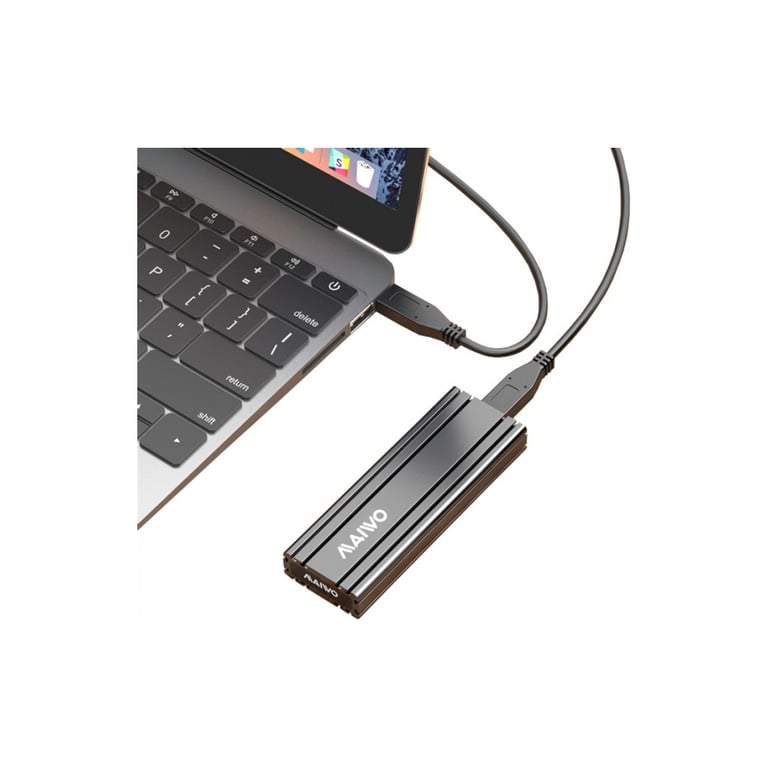 Кишеня зовнішня Maiwo M.2 SSD NVMe (PCIe) USB3.1 GEN2 Type-C (K1686P) - фото 7