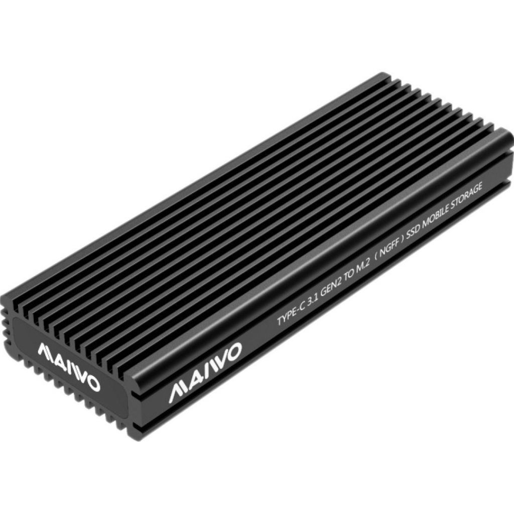 Кишеня зовнішня Maiwo M.2 SSD NVMe/SATA combo USB3.1 GEN2 Type-C al. (K1687P2) - фото 1