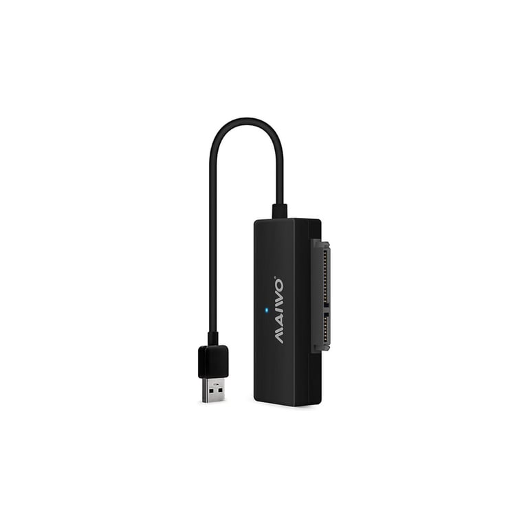 Адаптер Maiwo USB 3.0 to HDD SATA 2,5"/3,5"/5,25"/SSD, PA 2V/2A black (K10435A) - фото 1