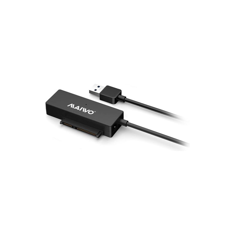 Адаптер Maiwo USB 3.0 to HDD SATA 2,5"/3,5"/5,25"/SSD, PA 2V/2A black (K10435A) - фото 2