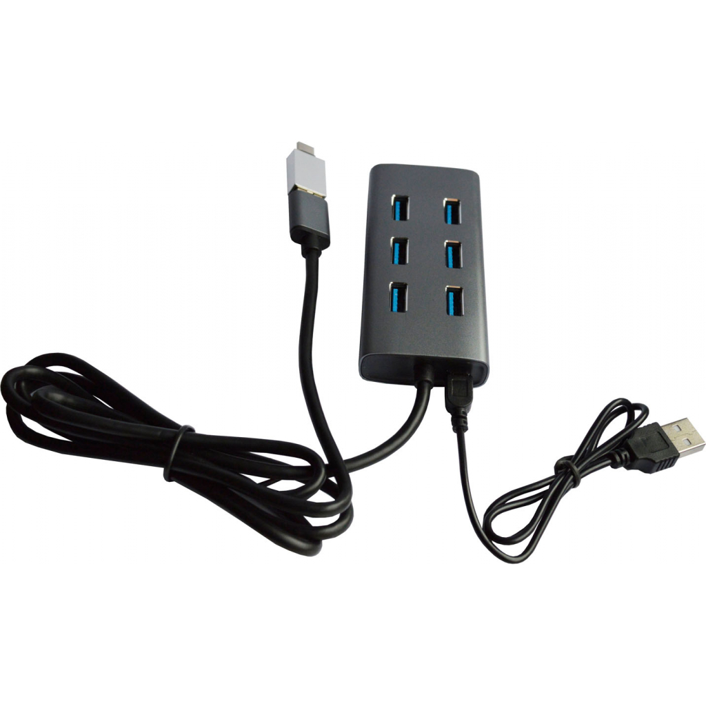 Концентратор Maiwo USB 3.0 Type-A / Type-C to 7х USB3.0 (KH700) - фото 2 Концентратор Maiwo USB 3.0 Type-A / Type-C to 7х USB3.0 (KH700) - фото 2