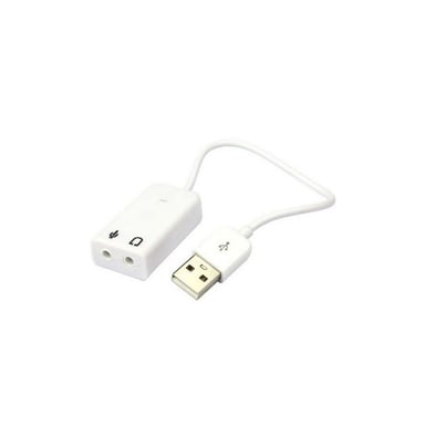 Звукова плата Dynamode USB 8(7.1) каналов 3D RTL (USB-SOUND7-WHITE) - фото 1