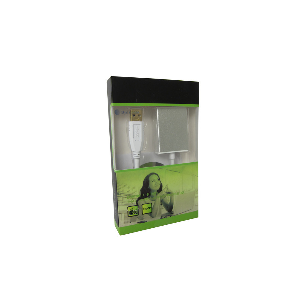 Перехідник USB3.0-HDMI Dynamode - фото 4 Перехідник USB3.0-HDMI Dynamode - фото 4