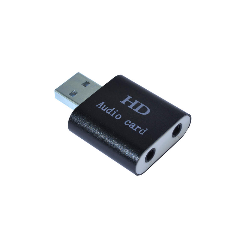 Звукова плата Dynamode USB-SOUND7-ALU black Звукова плата Dynamode USB-SOUND7-ALU black