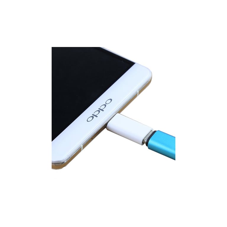 Перехідник Lapara Micro USB Male to USB 3.1 Type-C Female white (LA-MaleMicroUSB-TypeC-Female white) - фото 4