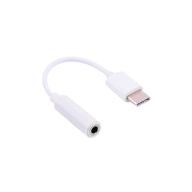 Перехідник Lapara USB Type-C Male - Audio AUX mini jack 3,5 mm Female (LA-Type-C-Audio-3.5mm white) - фото 1