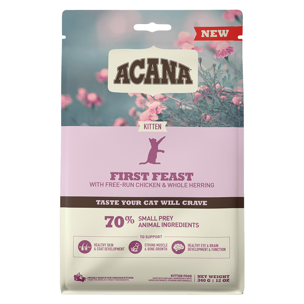 Сухий корм для кішок ACANA First Feast для кошенят 340 г (0064992714284) - фото 1 Сухий корм для кішок ACANA First Feast для кошенят 340 г (0064992714284) - фото 1