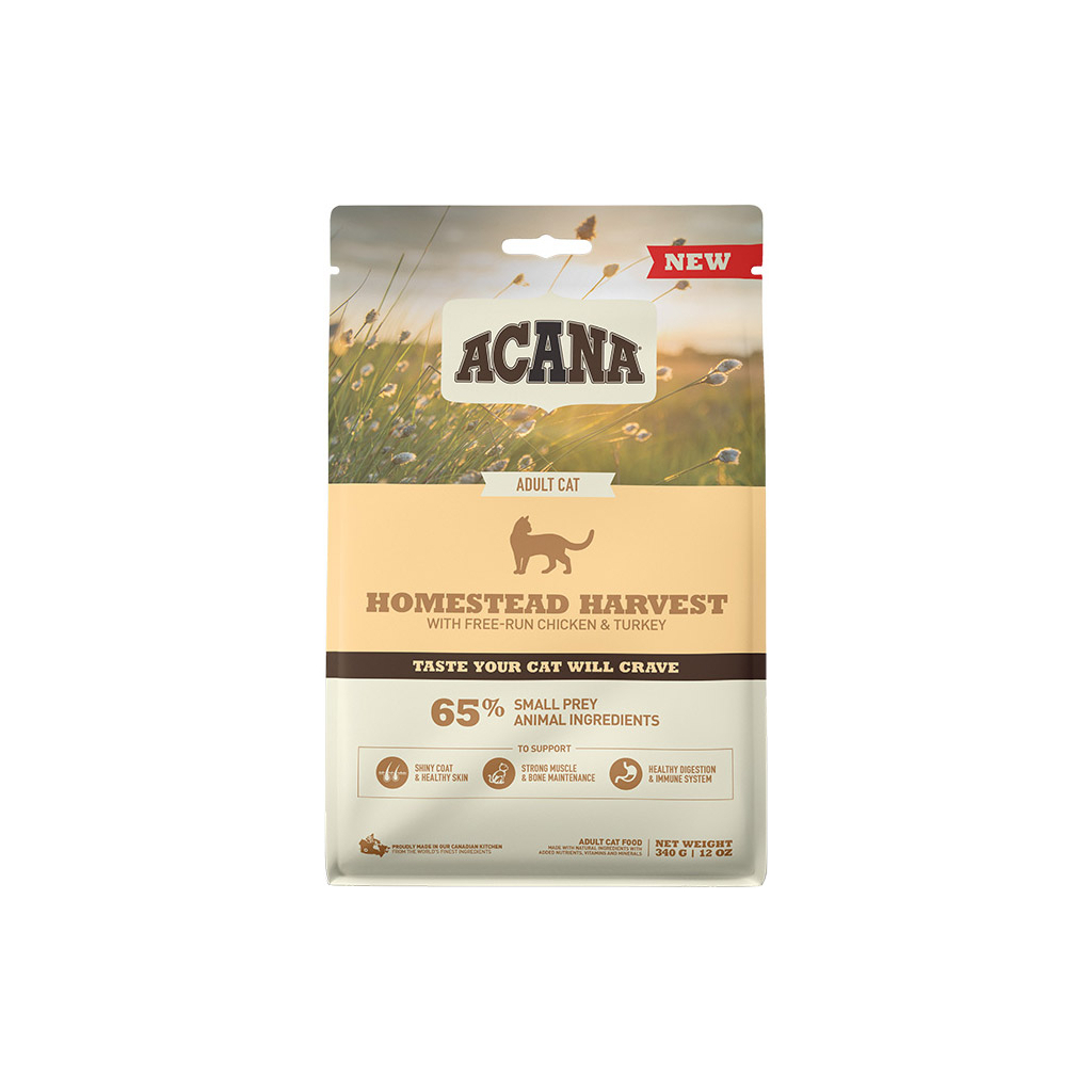 Сухий корм для кішок ACANA Homestead Harvest Cat 340 г (0064992714345) Сухий корм для кішок ACANA Homestead Harvest Cat 340 г (0064992714345)