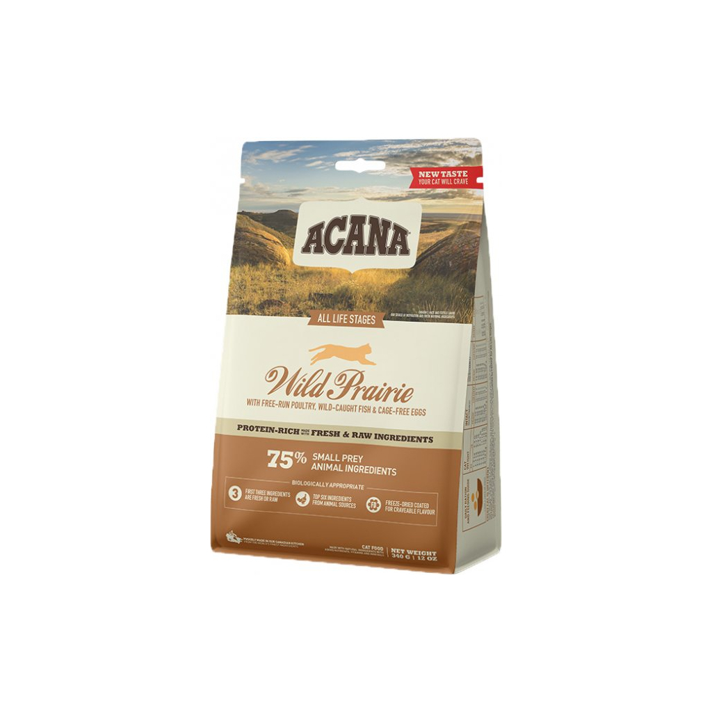 Сухий корм для кішок ACANA Wild Prairie Cat 340 г (0064992714550) - фото 2 Сухий корм для кішок ACANA Wild Prairie Cat 340 г (0064992714550) - фото 2