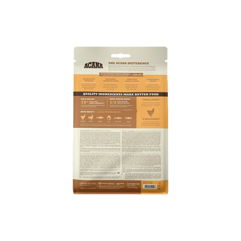 Сухий корм для кішок ACANA Wild Prairie Cat 340 г (0064992714550) - фото 4