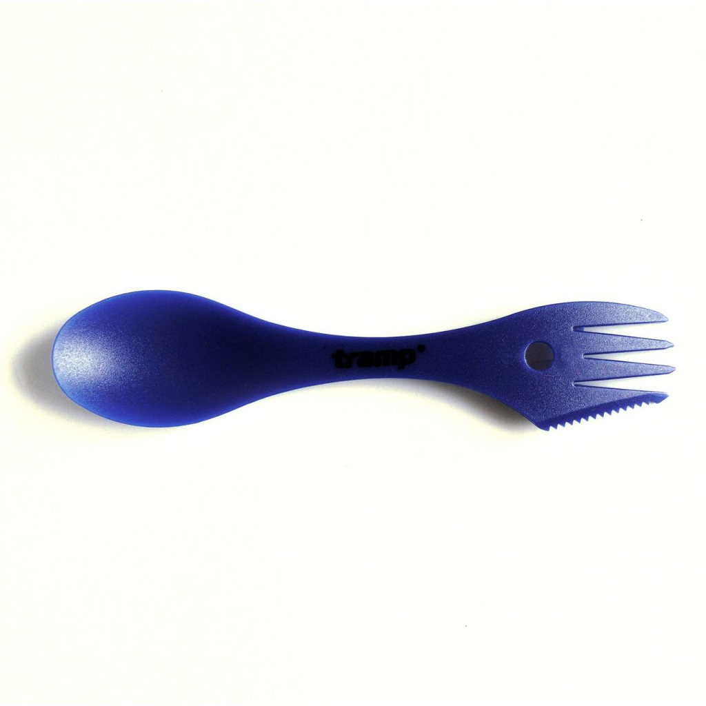 Ложка-виделка туристична Tramp пластик Blue (UTRC-069-blue) - фото 1 Ложка-виделка туристична Tramp пластик Blue (UTRC-069-blue) - фото 1