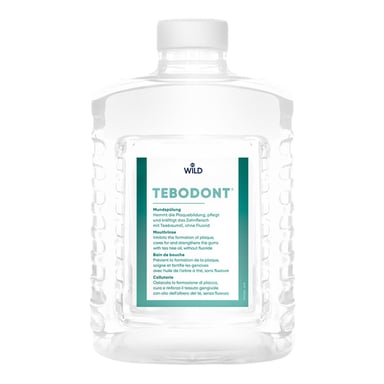 Ополіскувач для порожнини рота Dr. Wild Tebodont з олією чайного дерева без фториду 1.5 л (10.3477) - фото 1