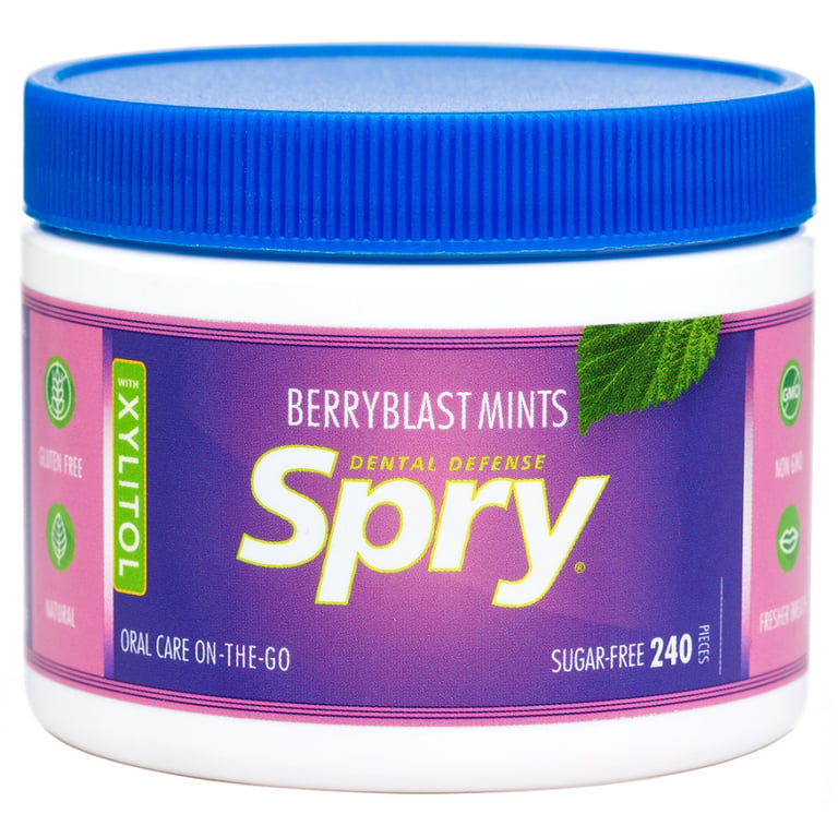 Драже з ксилітом Spry натуральні ягідний вибух 240 шт. (700596000087) - фото 1