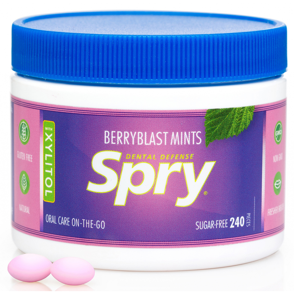 Драже з ксилітом Spry натуральні ягідний вибух 240 шт. (700596000087) - фото 2 Драже з ксилітом Spry натуральні ягідний вибух 240 шт. (700596000087) - фото 2