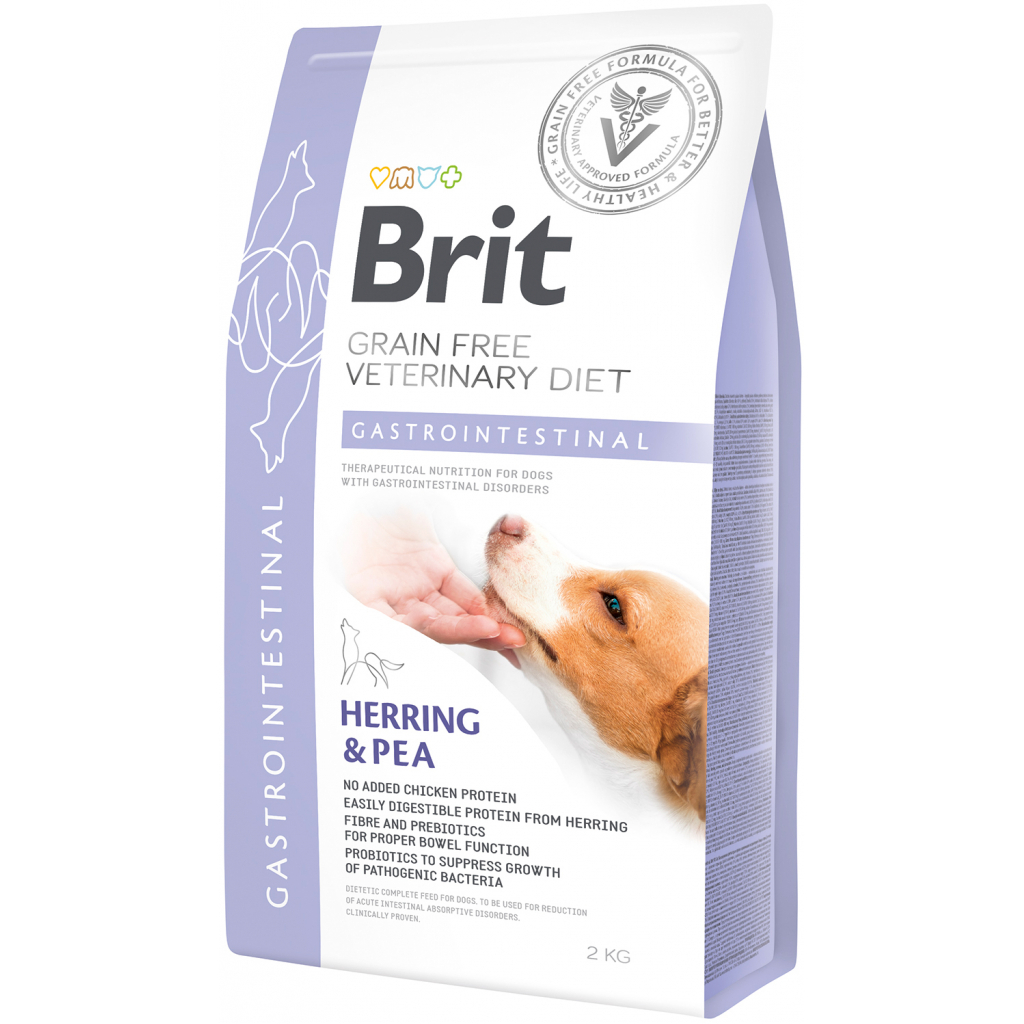 Сухий корм для собак Brit GF VetDiets Dog Gastrointestinal 2 кг (8595602528134) - фото 1 Сухий корм для собак Brit GF VetDiets Dog Gastrointestinal 2 кг (8595602528134) - фото 1