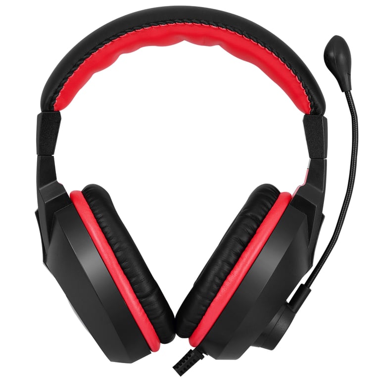 Навушники Marvo H8321S Black-Red (H8321S) - фото 1