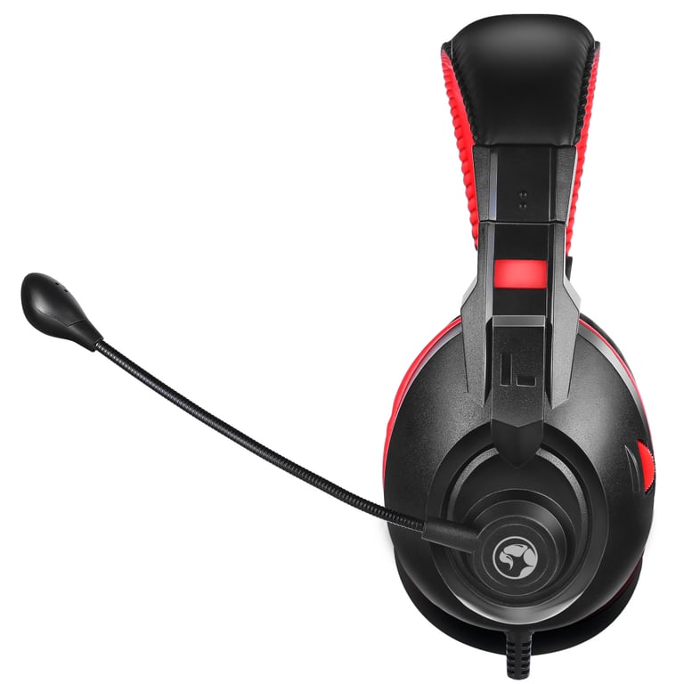 Навушники Marvo H8321S Black-Red (H8321S) - фото 3