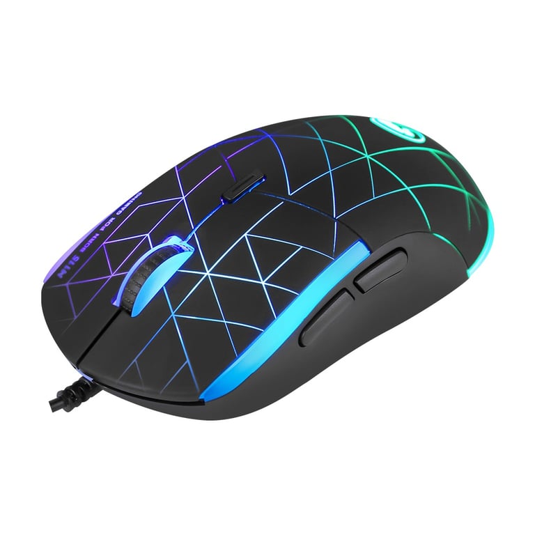 Мишка Marvo M115 USB Black (M115) - фото 2