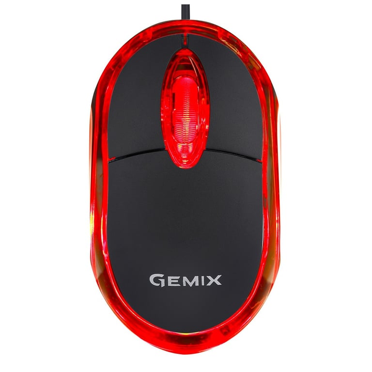 Мишка Gemix GM105 USB black (GM105Bk) - фото 3