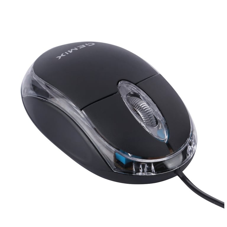Мишка Gemix GM105 USB black (GM105Bk) - фото 5