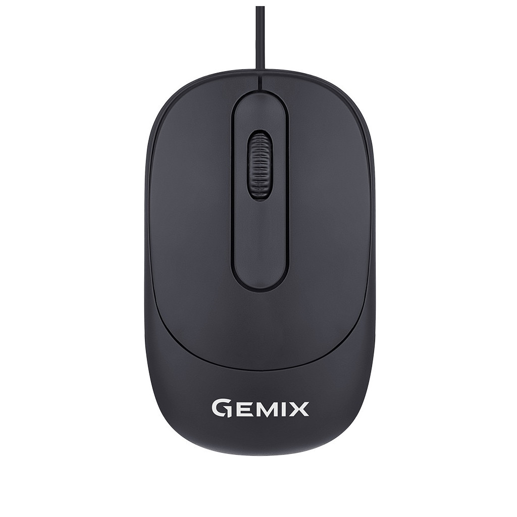 Мишка Gemix GM145 USB Black (GM145Bk) - фото 1
