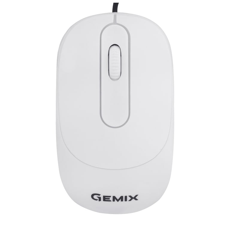 Мишка Gemix GM145 USB White (GM145Wh) - фото 1
