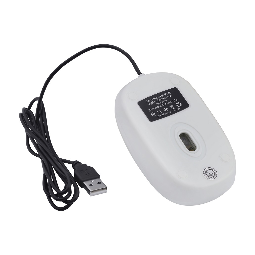 Мишка Gemix GM145 USB White (GM145Wh) - фото 6 Мишка Gemix GM145 USB White (GM145Wh) - фото 6