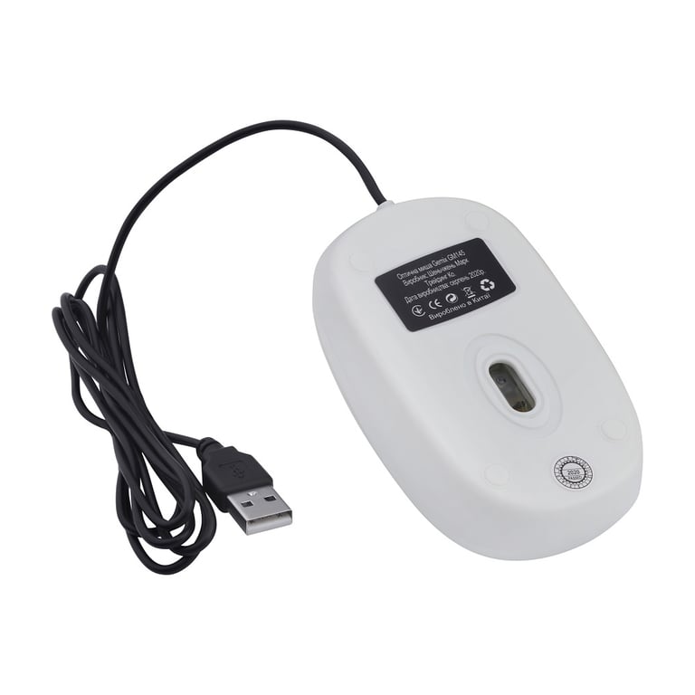 Мишка Gemix GM145 USB White (GM145Wh) - фото 6