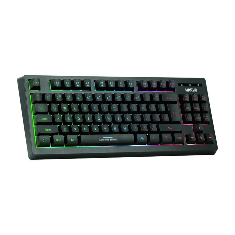 Клавіатура Marvo K607 3 colors-LED USB (K607) - фото 2