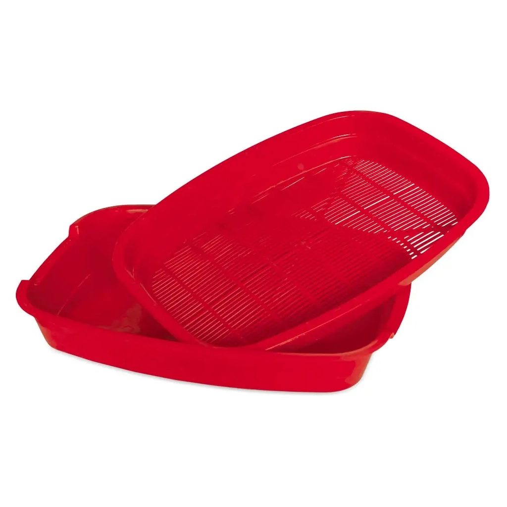 Туалет для котів Природа з сіткою N1 (кольори в асортименті) (4820157404447) - фото 2 Туалет для котів Природа з сіткою N1 (кольори в асортименті) (4820157404447) - фото 2