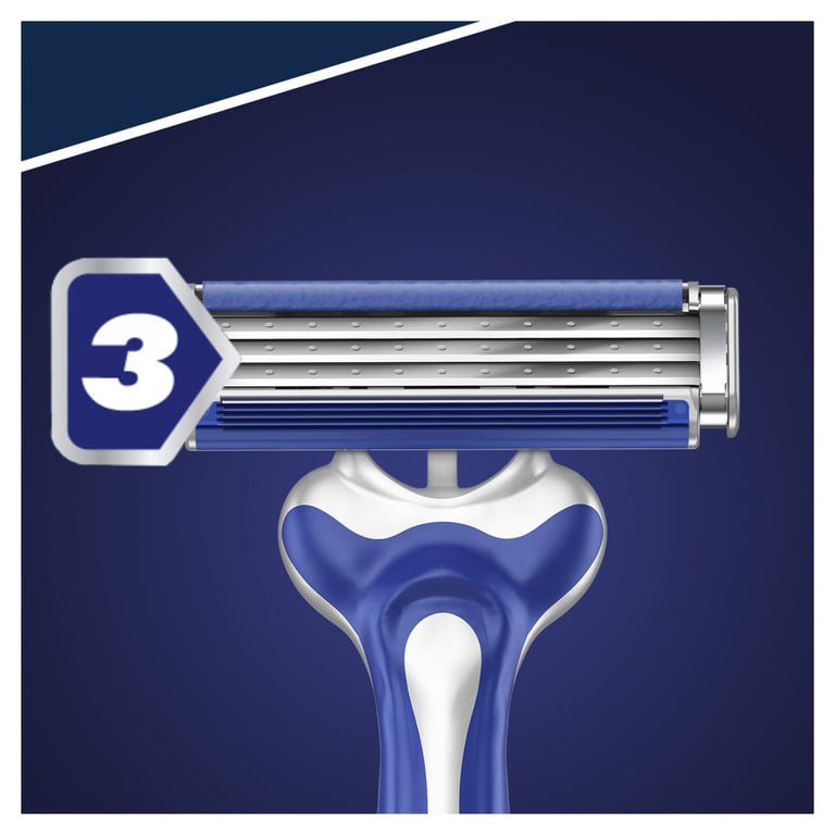 Бритва Gillette Blue 3 Comfort одноразова 8 шт. (7702018604319) - фото 4