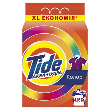Пральний порошок Tide Аква-Пудра Color 4.05 кг (8006540535301) - фото 1