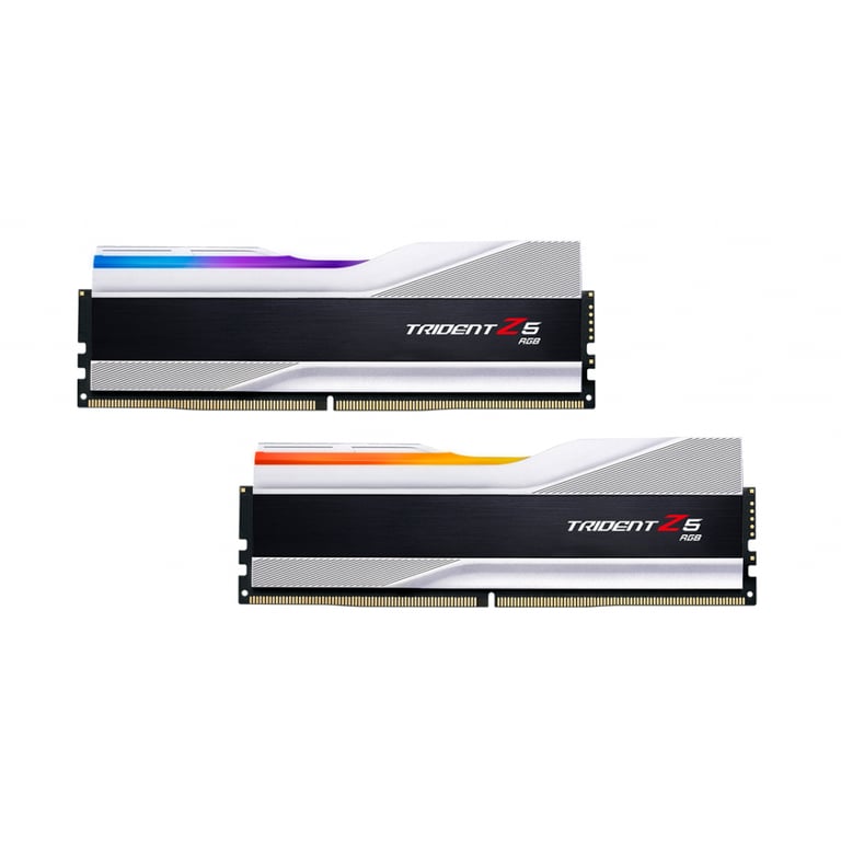 Модуль пам'яті для комп'ютера DDR5 32GB (2x16GB) 6000 MHz Trident Z5 RGB Silver G.Skill (F5-6000J3636F16GX2-TZ5RS) - фото 2