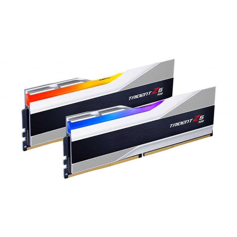Модуль пам'яті для комп'ютера DDR5 32GB (2x16GB) 6000 MHz Trident Z5 RGB Silver G.Skill (F5-6000J3636F16GX2-TZ5RS) - фото 3